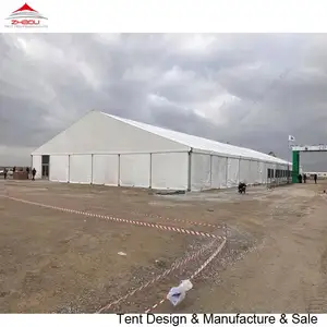 Eco Vriendelijke Sneeuw Laden Industrie Tenten met Thermische PVC Dak Cover voor Magazijn, Opslag