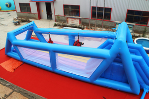 Équipement de parc d'attractions de sécurité, jeu de corde de fermeture éclair gonflable d'<span class=keywords><strong>extérieur</strong></span> - Product Image 2