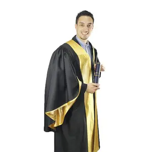 Graduation Gown Academic Regalia with Graduation Tube