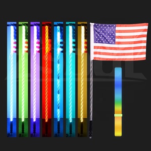 Водонепроницаемая прочная БЫСТРОРАЗЪЕМНАЯ антенна для квадроцикла UTV RZR 4/5 футов, автомобильная антенна со светодиодной подсветкой, защитный фонарь для стойки флага для багги <span class=keywords><strong>polaris</strong></span> - Product Image 4