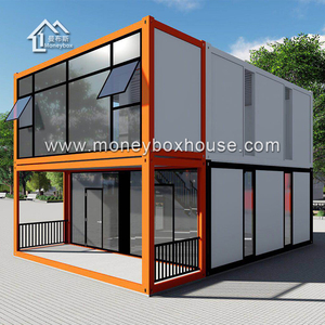 20ft prefabbricata modulare anti-corrosione isolato moderna spiaggia portatile materiale capanne - Product Image 4
