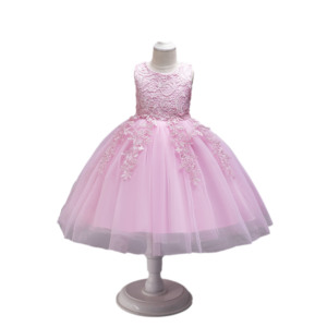 Ingrosso moda per bambini abiti da principessa <span class=keywords><strong>rosa</strong></span> <span class=keywords><strong>Tulle</strong></span> abito da ballo festa di compleanno Costume vendita calda - Product Image 2