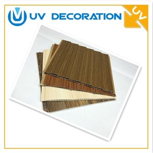 Matériaux de construction en plastique stratification du bois <span class=keywords><strong>panneau</strong></span> pvc plafond conception, <span class=keywords><strong>panneau</strong></span> mural décoratif - Product Image 1