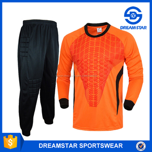 Cheap least wholesale Yellow Goalkeeper of Football Uniforms - Product Image 3