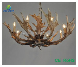 Decoracion de interiores ramas iluminación colgante de cuerno de venado for restaurants - Product Image 1
