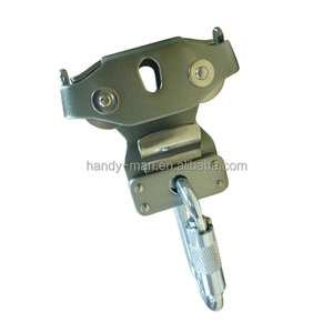 Aluminum Alloy Jungle <b>Pulley</b> Stainless Steel Sheave Wheel Anodized Finish Matt Silver 318g Lightweight Auxiliary Line Zip Wire - Product Image 1