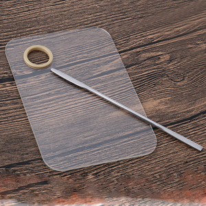 <span class=keywords><strong>Palette</strong></span> et spatule de mélange en plastique Transparent, bricolage, cosmétique, en acrylique, Nail <span class=keywords><strong>Art</strong></span>, mélange de maquillage, outils - Product Image 1