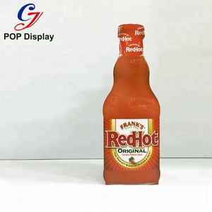 Stand Display Kardus Bahan Daur Ulang, Template Display Merchandising Berdiri Bebas Tanpa Kertas, Promosi Display Kaleng Bir Minuman Ringan - Product Image 2