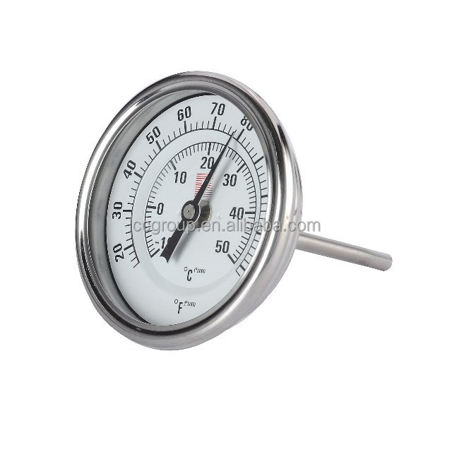 Industrial Usage Bimetal Temperature Thermometer