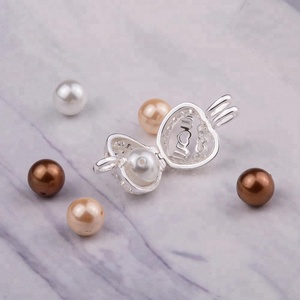 Collier avec pendentif en <span class=keywords><strong>cage</strong></span> de perles en argent 925, vente en gros, médaillon d'amour meilleur maman pour maman - Product Image 4