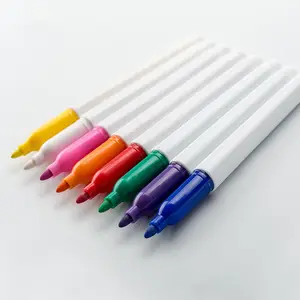 Toptan özel toksik olmayan yuvarlak ayak sıvı tebeşir işaretleyici blackboard tebeşir kalem için çeşitli 8 renk tebeşir işaretleyiciler