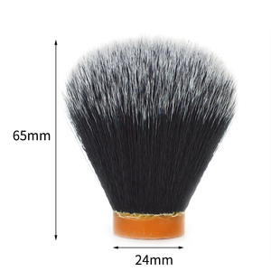 Nœud <span class=keywords><strong>de</strong></span> brosse à raser synthétique en poils Tuxedo 26mm pour le toilettage masculin et la réparation <span class=keywords><strong>de</strong></span> manches <span class=keywords><strong>de</strong></span> rasoir DIY, poils <span class=keywords><strong>de</strong></span> <span class=keywords><strong>blaireau</strong></span> végétaliens <span class=keywords><strong>de</strong></span> haute qualité - Product Image 6