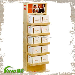 ชั้นไม้แบบปรับแต่งได้ทันสมัยสำหรับร้านค้าส่งออกสินค้าในร้านค้า - Product Image 1