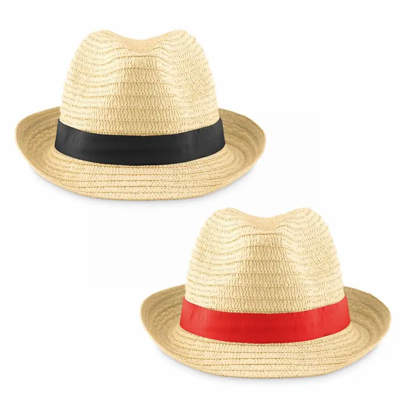 high quality paper trilby hat fedora hat for promotion