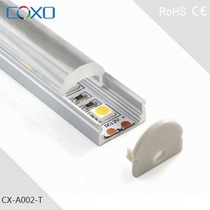 Top diseño alta potencia LED extruido perfil de aluminio LED para techo / colgante de luz con difusor PMMA en shenzhen - Product Image 1