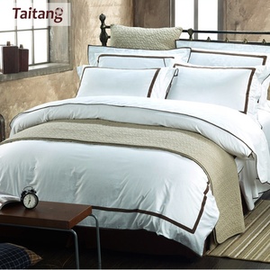 100% cotton chất lượng cao trắng Đức bộ đồ giường thiết lập - Product Image 4