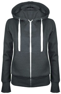 Tela Sudadera de Moda al por mayor Llanura Pullover Sudadera Mujeres - Product Image 1