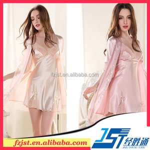Traje <span class=keywords><strong>de</strong></span> verano pequeño encantador encaje plata fina pijamas <span class=keywords><strong>seda</strong></span> Camisón <span class=keywords><strong>de</strong></span> <span class=keywords><strong>seda</strong></span> ropa <span class=keywords><strong>de</strong></span> dormir - Product Image 1