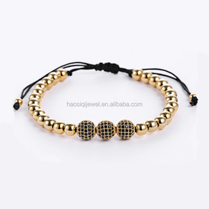Latest Products Luxury <strong>Anil</strong> Arjandas Braid Macrame Metal Bracelet - Product Image 1