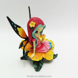 Custom <strong>fairy</strong> Figurines Tinkerbell <strong>Doll</strong> Resin <strong>Fairy</strong> Figurines Wholesale - Product Image 3