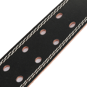Cinturón de cuero de vaca ultraligero y <span class=keywords><strong>Flexible</strong></span>, entrenador de pesas - Product Image 4