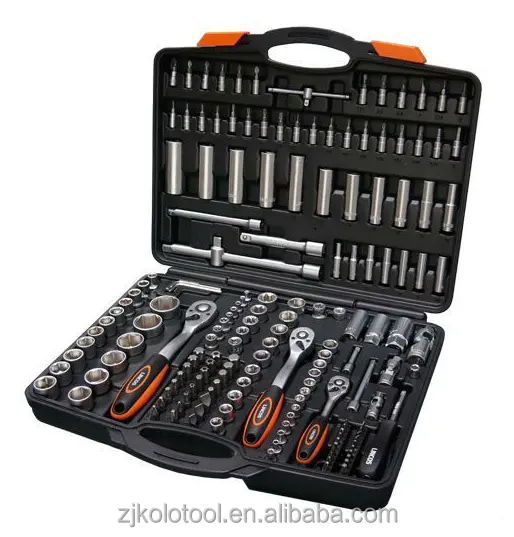 Manufacture wholesale durable and portable 171 pcs CRV material ratchet socket tool set
