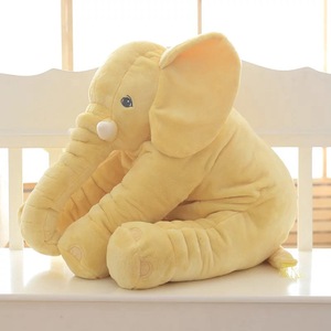 Nuovo Lungo Naso di Elefante Del Capretto Del Bambino Elefante Peluche Stuff Giocattoli Cuscino Lombare - Product Image 2