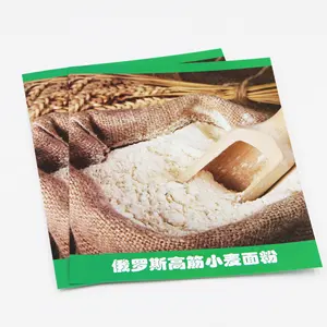 Custom Full Color Printing Flyers For Food Promotion Double Sided Printing Leaflets For Business