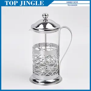 Soyut totem tasarım cam six-cup sıcak çay makinesi