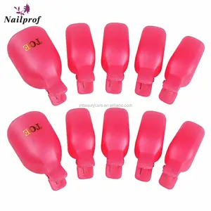 Prezzo di fabbrica! Nailprof in plastica Nail Art imbevuto di involucro di rimozione del Gel UV