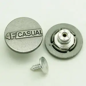 20mm alloy jeans button