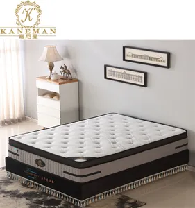 5 Zone Pocket Spring Mattress for Hotel and Home Modern Fabric Compress Economic Roll Packing Memory Foam Mattress