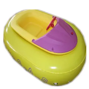 Perahu Bumper Mini Anak-anak Bermain Di Air, Perahu Listrik