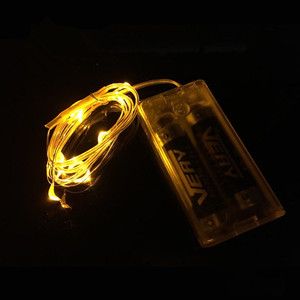 <span class=keywords><strong>Guirlande</strong></span> lumineuse de Noël en fil de cuivre avec 10 <span class=keywords><strong>LED</strong></span>, alimentée par 2 piles AA - Product Image 4