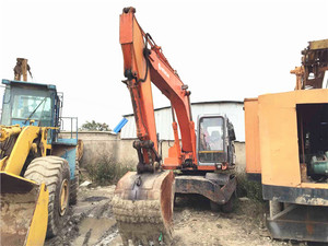 Used Hitachi Ex160wd-1 Wheel Excavator with Good Condition,Used Hitachi Excavator/Hitachi Ex160 Wheeled Excavator - Product Image 2