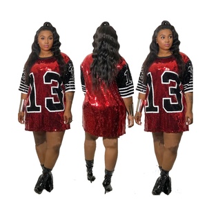 Sorority Abbigliamento Delta 1913 Sequin di Bling di Scintillio Rotondo Casuale Vestiti del Collo T Camicia Mezza Manica Della Camicia - Product Image 1
