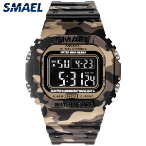 Nhà Máy Bán Buôn SMAEL Xem 1801MC Đa Chức Năng Quartz Kỹ Thuật Số Mens Đồng Hồ Chống Thấm Nước - Product Image 3