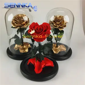 unique heart shape Rose Heads IN Ring Box