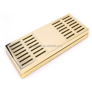 Humidificateur à cigarettes et cigares en mousse de grande taille Gold CH005G