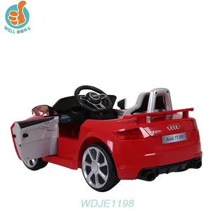 WDJE1198-coches de juguete para niños pequeños, coche eléctrico con Control remoto