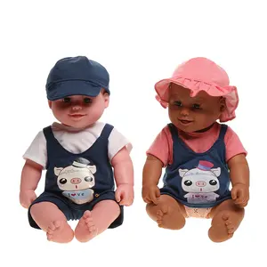 Dan Toko Lucu 20 Inch Vinyl Reborn Boneka Anak-anak Bermain Mainan Silikon Boneka Bayi