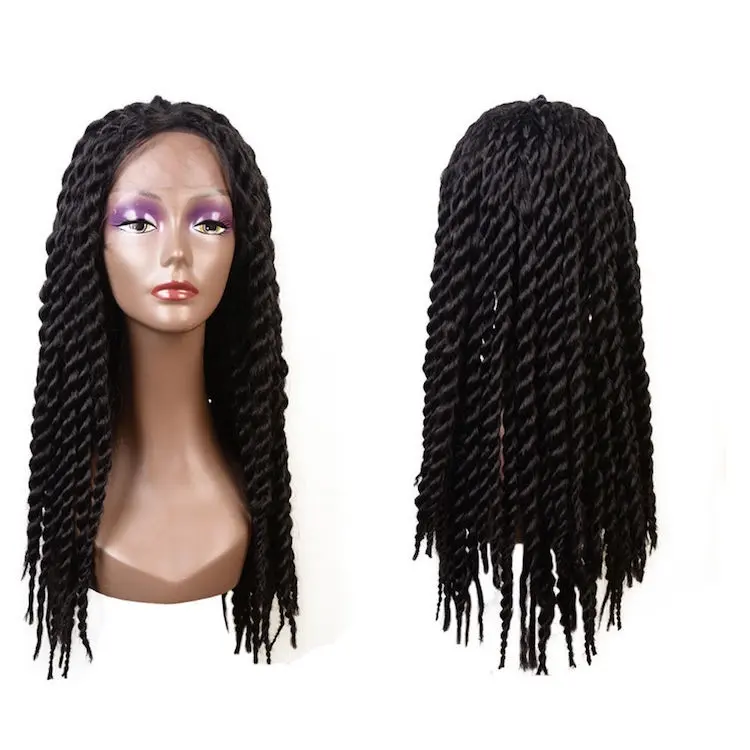 Synthetic fashion style African braided wig