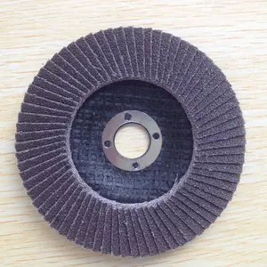 Abrasive flap disc for metal,double flap sheets polishing flap wheel for stainless steel 125x22.2mm,80M/S