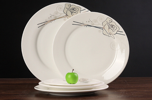 <span class=keywords><strong>Assiette</strong></span> de service en porcelaine, <span class=keywords><strong>assiette</strong></span> à dîner en céramique <span class=keywords><strong>blanche</strong></span> Pure/<span class=keywords><strong>assiette</strong></span> à <span class=keywords><strong>Steak</strong></span> de Buffet - Product Image 2