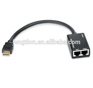 <span class=keywords><strong>Hdmi</strong></span> <span class=keywords><strong>dvi</strong></span> cat5 gatto 5/6 utp balun ripetitore extender av - Product Image 1