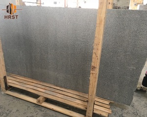 Dalles de granit brut de 10cm d'épaisseur Revêtement en <span class=keywords><strong>pierre</strong></span> naturelle gris foncé Pavés d'extérieur Carreaux de sol Dalles de granit non polies - Product Image 2