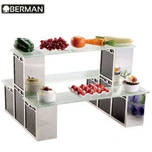 Exhibidores para Catering de Hoteles en Guangzhou, Equipo para Cafeterías, Soporte para Té de la Tarde, Elevador de Comida para <span class=keywords><strong>Buffet</strong></span> para <span class=keywords><strong>Banquetes</strong></span> - Product Image 6