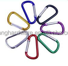 Mousqueton en aluminium avec barre de poussée en acier pour camping en plein air ou sac à dos - Product Image 3