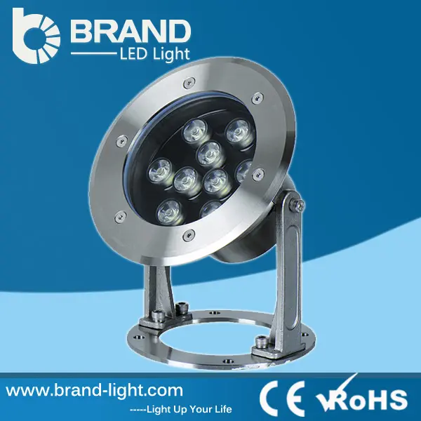 10 W 12 V RGB Beyaz LED Sualtı Spot Işık IP68 Su Geçirmez Gölet Akvaryum Lambaları