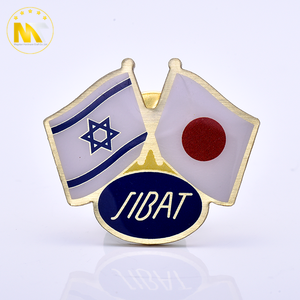 Épinglette <span class=keywords><strong>d</strong></span>écorative en métal émaillé, drapeau national, objet de collection, commémorative, culturelle, symbolique, classique, de qualité artisanale - Product Image 1